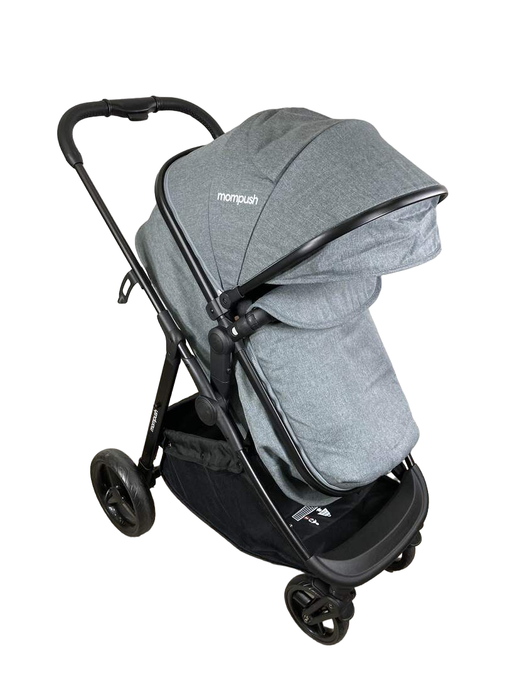 used Mompush Wiz Stroller, Grey, 2021