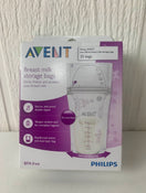 used Philips Avent Breast Milk Storage Bags