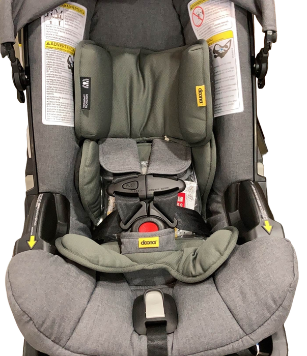 Doona Infant Car Seat & Stroller Combo, 2023, Storm Grey