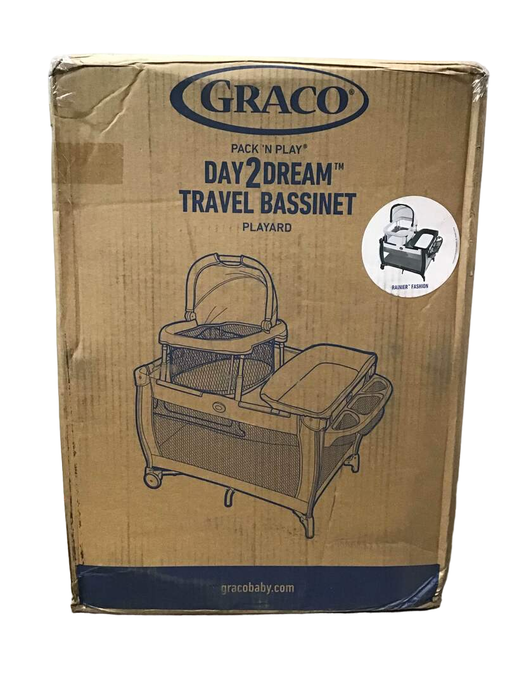 used Graco Day2Dream Travel Bassinet Playard, Rainier Fashion