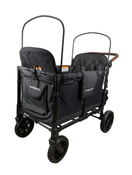 secondhand Wonderfold W4 Luxe Quad Stroller Wagon, Volcanic Black, 2023