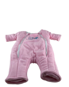 used Baby Merlin's Magic Sleepsuit, Small 3-6 Months, Fleece, Pink