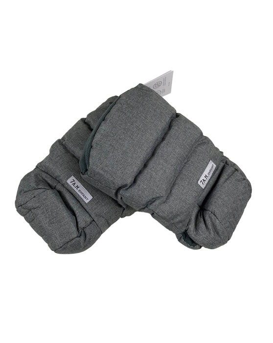 used 7 A.M. Enfant WarmMuffs, Heather Grey