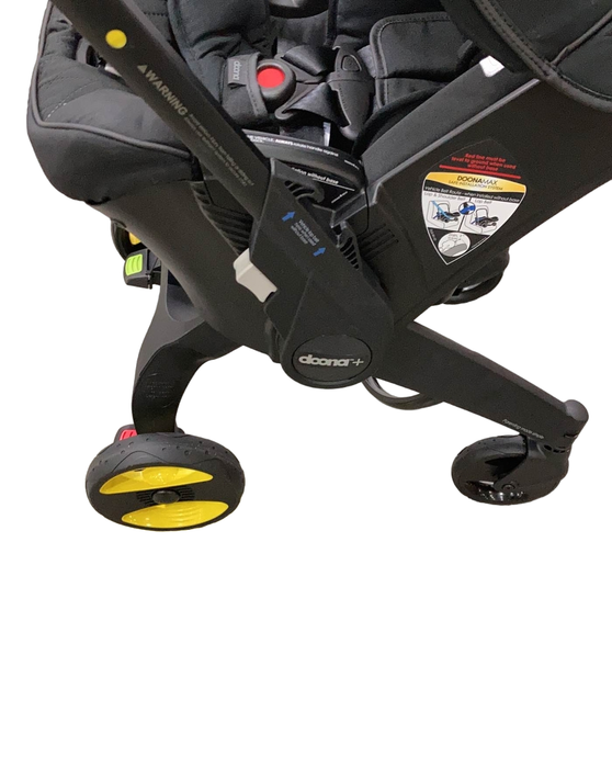 used Doona Infant Car Seat & Stroller Combo, 2022, Midnight Black