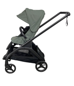 secondhand Bugaboo Dragonfly Bassinet and Seat Stroller, Black, Forest Green, Forest Green, 2023