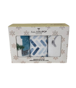 used LouLou Lollipop Washcloth Set 3 Pack, Adventure Begins