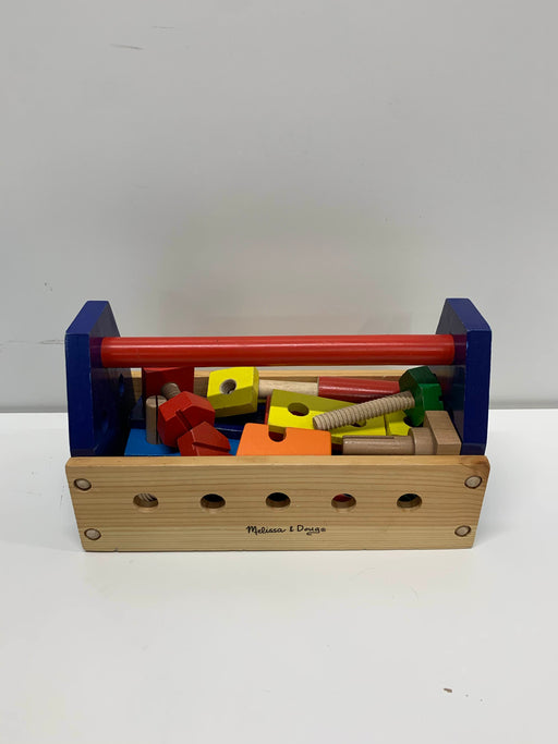 used Melissa & Doug Take-Along Tool Kit Wooden Toy