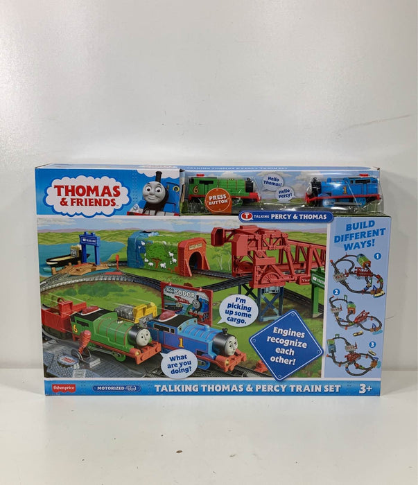 used Thomas & Friends Talking Thomas And Percy Train Set