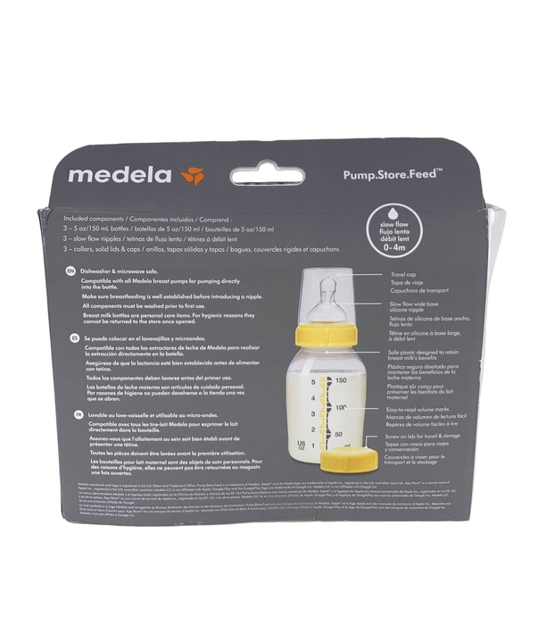 secondhand Medela 5oz Bottles