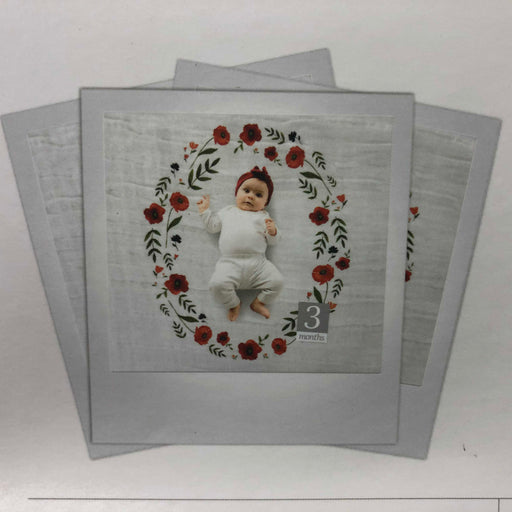 secondhand Little Unicorn Photo Blanket, Summer Poppy