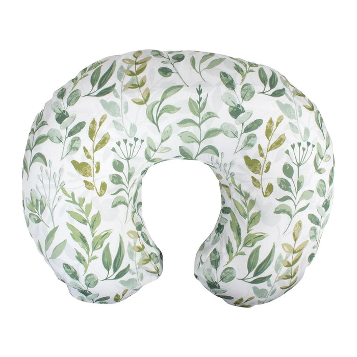 used Boppy Original Nursing and Infant Support Pillow Slipcover, Green Foliage