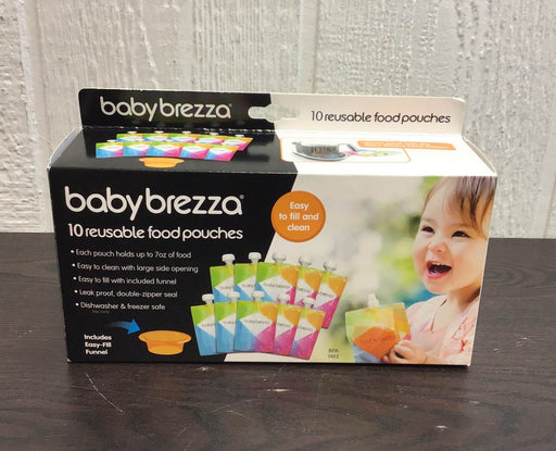 used Baby Brezza Reusable Baby Food Pouches