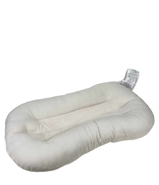 used Snuggle Me Organic Sensory Infant Lounger, Natural