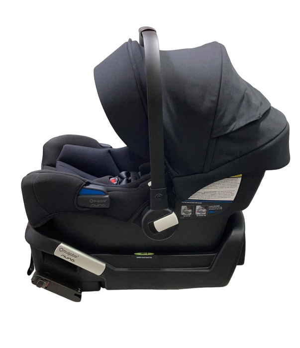 secondhand Bugaboo Turtle One By Nuna Infant Car Seat, 2021, Black