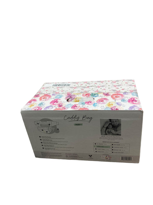 secondhand Honest Company Club Box Diapers, S 35 Count, cuddly bug