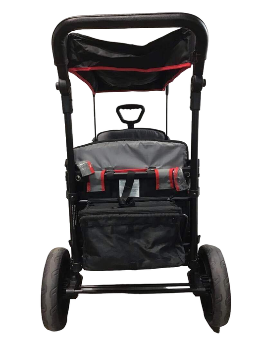 Wonderfold X2 Push + Pull Double Stroller Wagon, 2021, Black