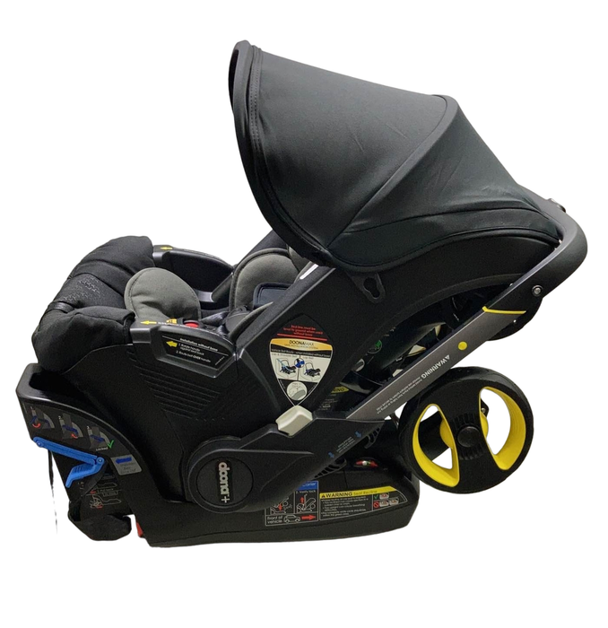 secondhand Doona Infant Car Seat & Stroller Combo, 2023, Nitro Black