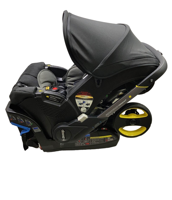 secondhand Doona Infant Car Seat & Stroller Combo, 2022, Nitro Black