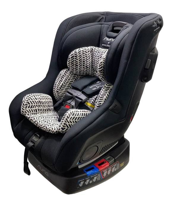 used Nuna RAVA Convertible Car Seat, 2022, Broken Arrow Caviar