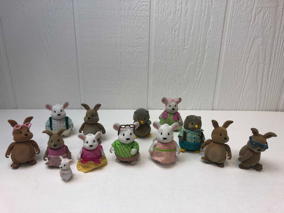 used BUNDLE Little Woodzeez Figures