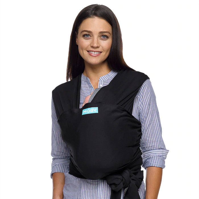 used Moby Evolution Baby Carrier, Black