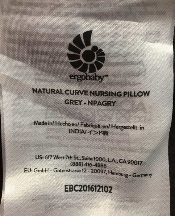 used Ergobaby Natural Curve Nursing Pillow