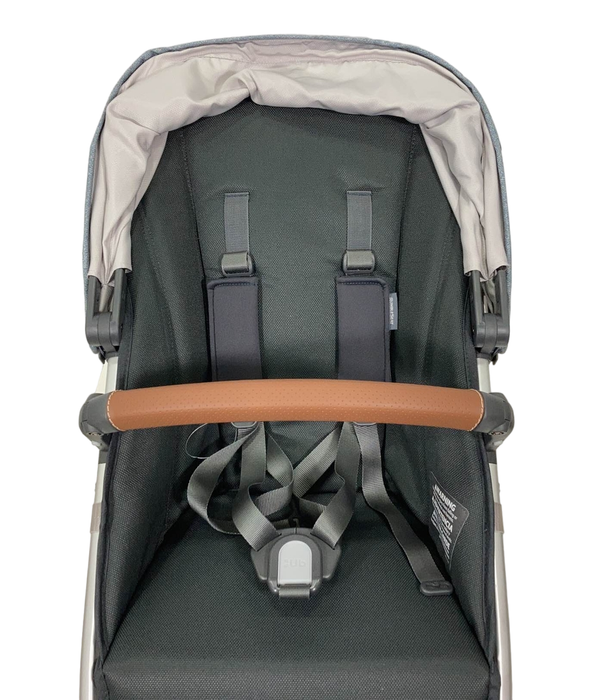 secondhand UPPAbaby VISTA RumbleSeat V2, 2015+, 2022, Gregory (Blue Melange)