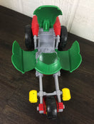 used Fisher Price Imaginext Teenage Mutant Ninja Turtles Playset and Car