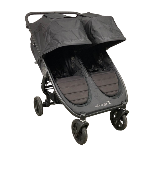 secondhand Baby Jogger City Mini GT2 Double Stroller, 2020, Jet