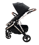 secondhand Mockingbird Single Stroller, 2023, Black, Windowpane, Silver With Penny Leather