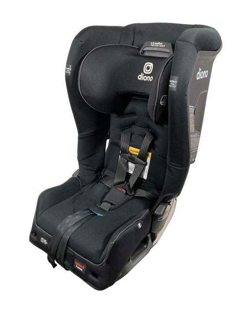 used Diono Radian 3RXT SafePlus Car Seat, Black Jet, 2022