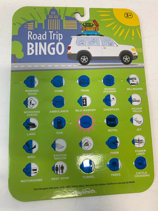 secondhand Toysmith Road Trip Bingo