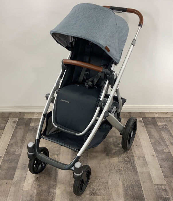 secondhand UPPAbaby VISTA V2 Stroller, 2020, Gregory (Blue Melange)