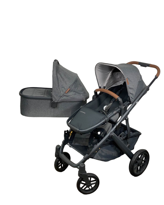 secondhand UPPAbaby VISTA V2 Stroller, 2021, Greyson (Charcoal Melange)