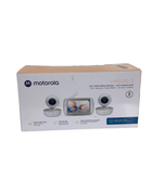 secondhand Motorola VM50G-2 5-Inch Video Baby Monitor with 2 Cameras