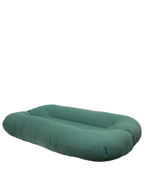 used Snuggle Me Organic Sensory Infant Lounger, Moss