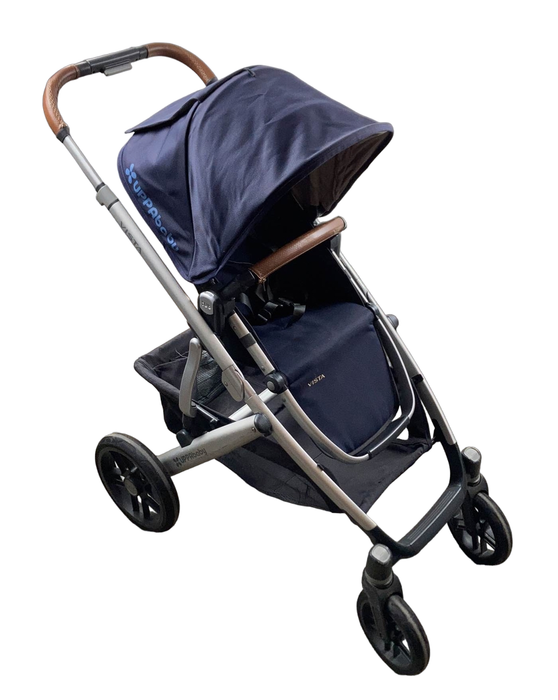 secondhand UPPAbaby VISTA Stroller, Taylor (Indigo), 2017