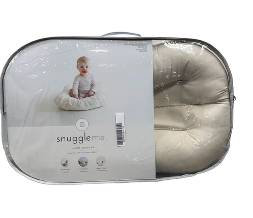 used Snuggle Me Organic Sensory Infant Lounger, Birch