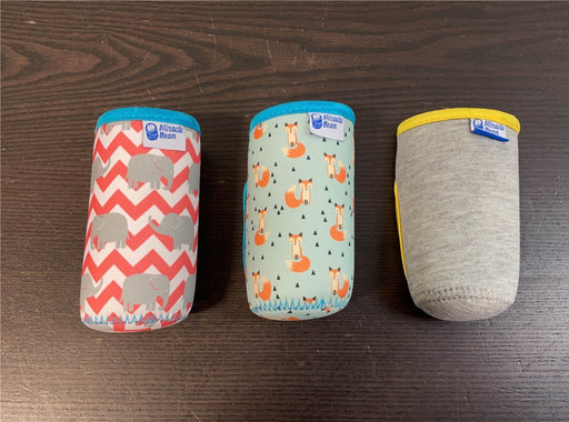 used Miracle Bean Neoprene Baby Bottle Sleeves