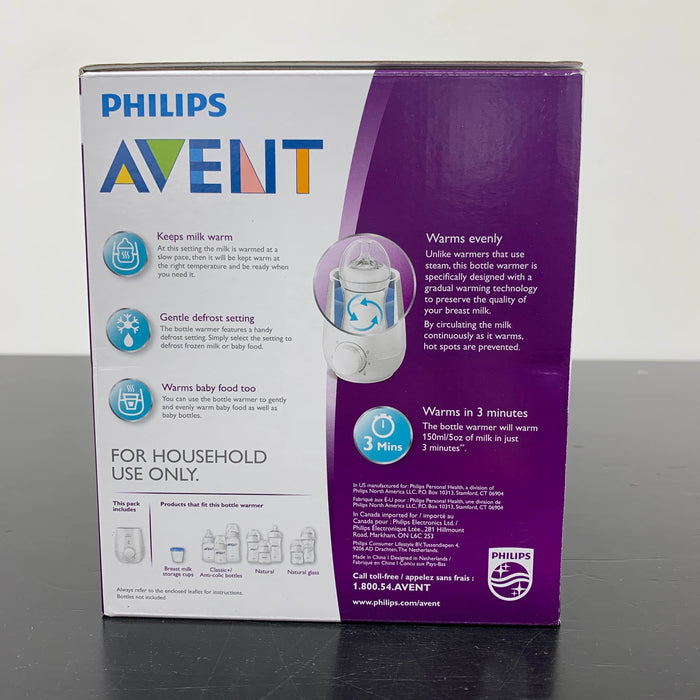 secondhand Philips Avent Bottle Warmer