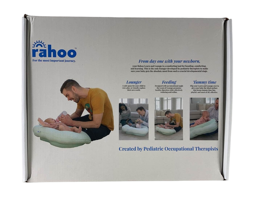 used Rahoo Baby 3 in 1 Newborn Baby Lounger, Aloe