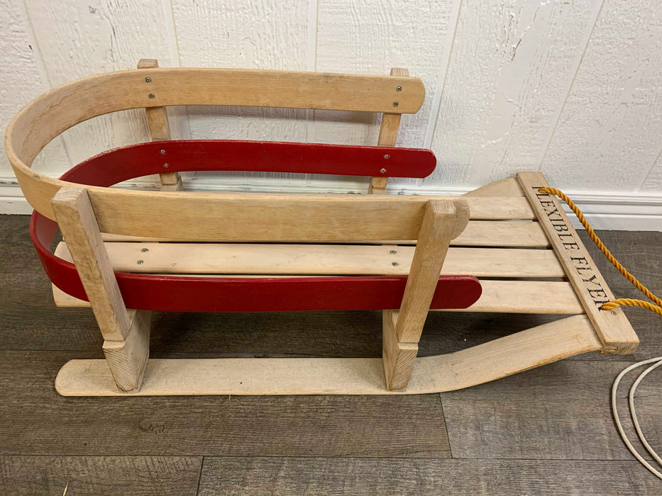 secondhand Flexible Flyen Wooden Sled