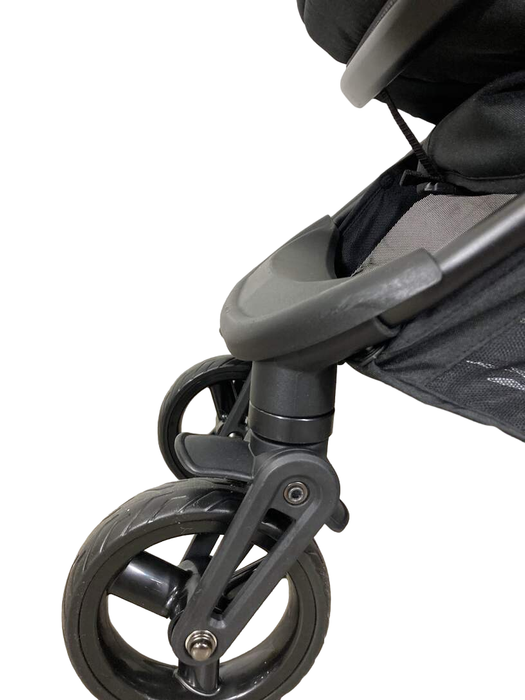 Mompush Wiz Stroller, Black, 2022