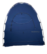 used SlumberPod 3.0 Sleep Canopy with Fan, Navy with Night Sky Accents