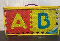 used B. toys Alphabet Foam Tiles