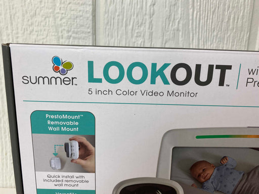 secondhand Summer Infant Lookout 5” Video Monitor