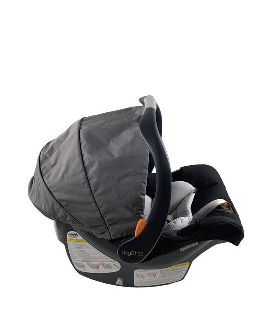 secondhand Chicco KeyFit 30 Infant Car Seat, Pewter