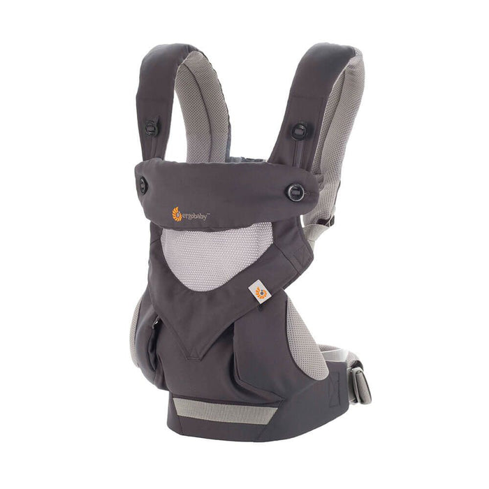 used Ergobaby 360 All Positions Cool Air Mesh Baby Carrier, Carbon Grey