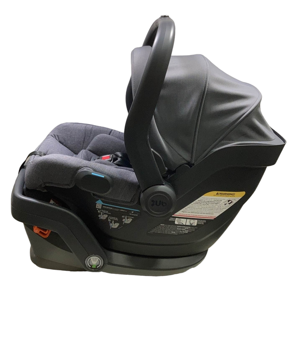 secondhand UPPAbaby MESA V2 Infant Car Seat, 2023, Greyson (Charcoal Melange Merino Wool)