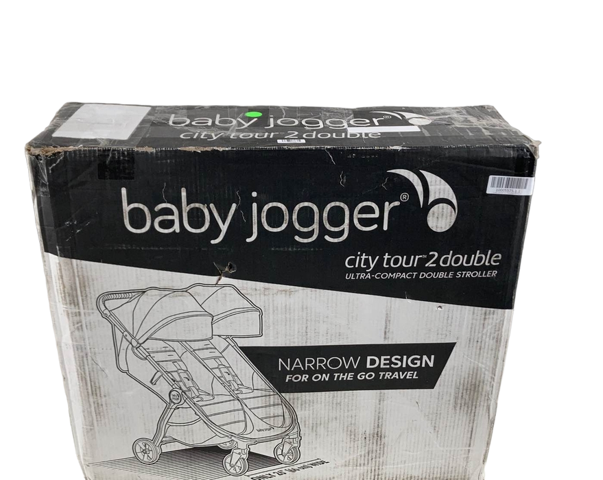 Baby Jogger City Tour 2 Double Stroller, Jet, 2022